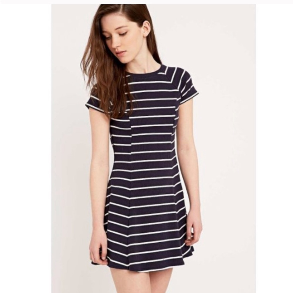 Ribbed Fit and Flare UO Dress